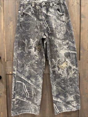 BDG Camouflage Wide Leg Jeans
